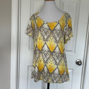 Nichole Miller New York women’s capped sleeve teeshirt